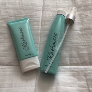 Face mask and toning oil